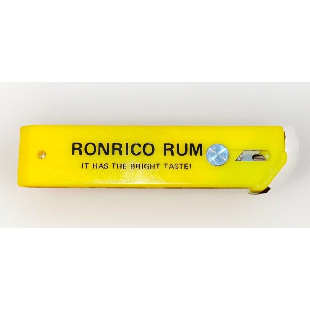 Ronrico Rum - Vintage Box Cutter - Grocery Store Cutter